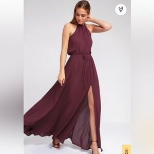 Lulu's Deep Burgundy Chemise